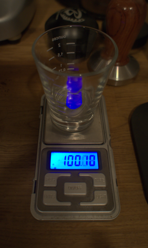 Cup weight
